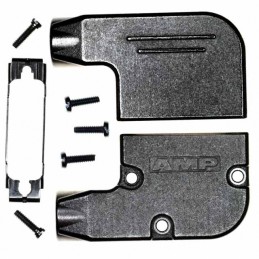 1 pcs : 5745652-4 - CONN BACKSHELL 15POS 90DEG SHLD