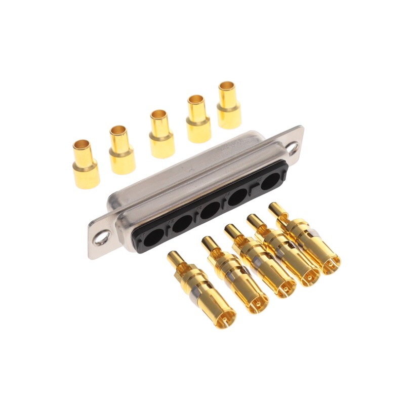 1 pcs : 682M5W5203L001 - CONN D-SUB RCPT 5P PNL MNT