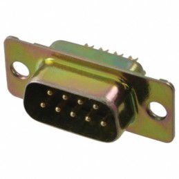 1 pcs : DEMM-9P - CONN D-SUB PLUG 9POS PNL MNT