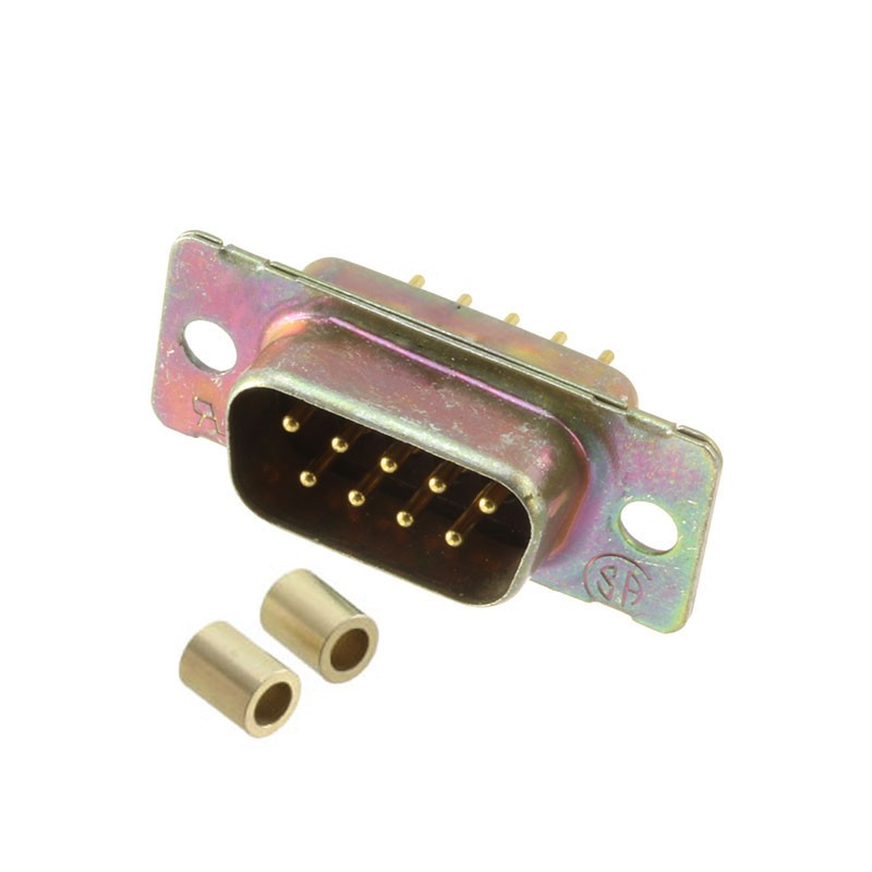 1 pcs : 1218124-1 - CONN D-SUB PLUG 9POS VERT SLDR