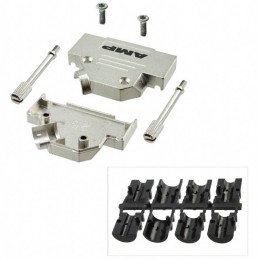 1 pcs : 5-1478763-3 - CONN BACKSHELL 25POS 45DEG SHLD