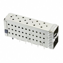 1 pcs : 1-2007492-6 - CONN SFP+ RCPT W/CAGE 2X1 40P RA