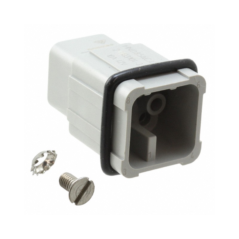 1 pcs : 2-1103104-3 - INSERT MALE 8POS+1GND CRIMP