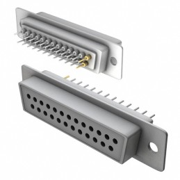 1 pcs : 772-E25-213R001 - CONN D-SUB RCPT 25P PNL MNT SLDR