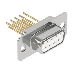 1 pcs : 09670094716 - CONN D-SUB RCPT 9POS PNL MNT WW