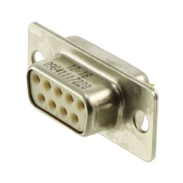 1 pcs : 09641117220 - CONN D-SUB RCPT 9POS SLDR CUP
