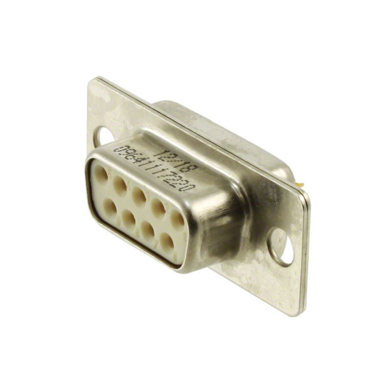 1 pcs : 09641117220 - CONN D-SUB RCPT 9POS SLDR CUP