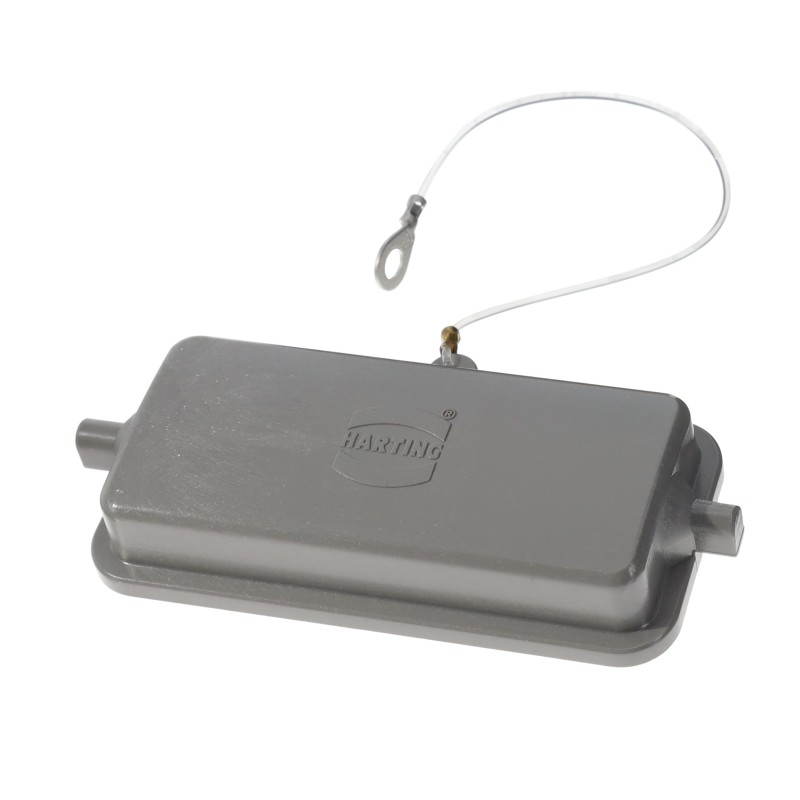 1 pcs : 09300165412 - HAN 16B-COVER W. CORD (PLASTIC)