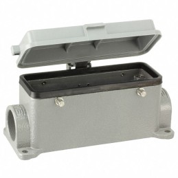 1 pcs : H24B-SDR-BO-PG21 - CONN BASE SIDE ENTRY SZ24B PG21