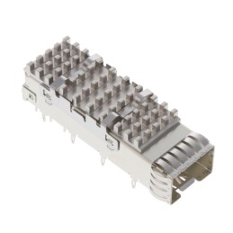 1 pcs : 2291634-1 - CONN SFP+ CAGE W/HSINK PRESS RA