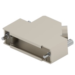 1 pcs : 4-1478763-7 - CONN BACKSHELL 25POS 45DEG SHLD