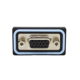 1 pcs : HDF-S15-203L011 - CONN D-SUB HD RCPT 15POS PNL MNT