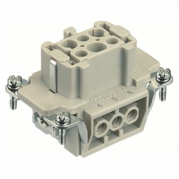 1 pcs : 09330062701 - INSERT FEMALE 6POS+1GND SCREW