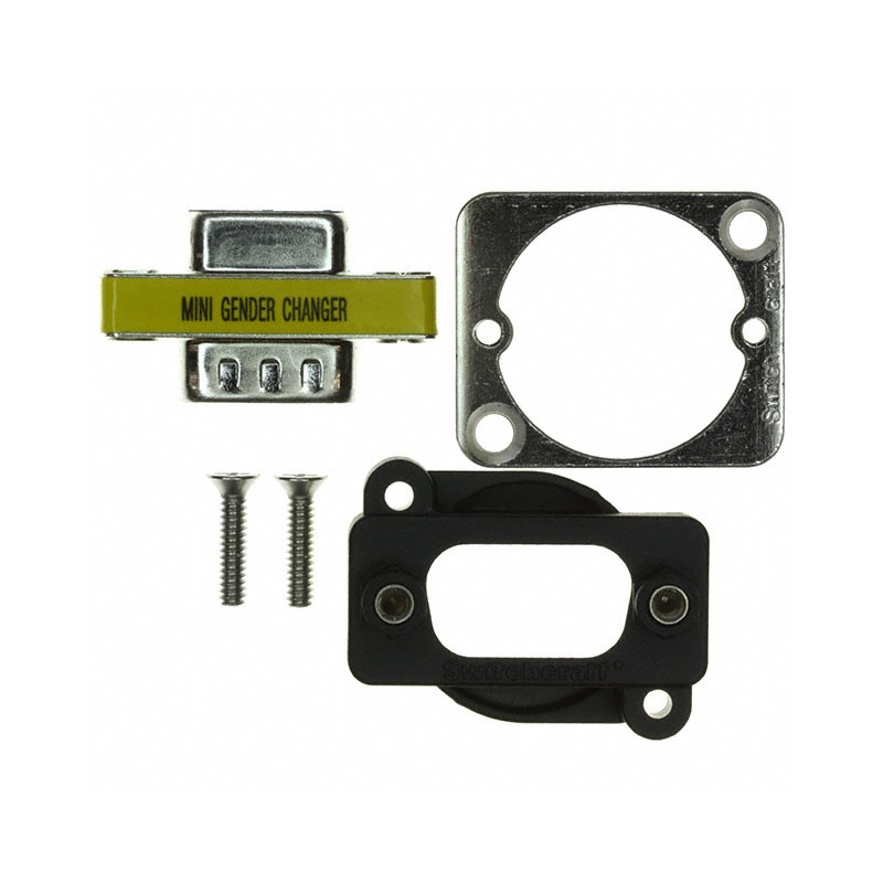 1 pcs : EHDB9MF - CONN DSUB ADAPTER DB9F DB9M