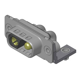 1 pcs : 1731070252 - FCT ML DSUB RA PC PLG 2W2C W/CLI