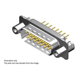 1 pcs : 1731092108 - FCT DSUB STR PC PLG 37 PN W/CLIN