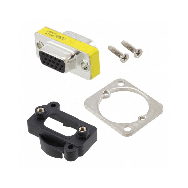 1 pcs : EHHD15MF - CONN DSUB ADAPTER HD15F HD15M