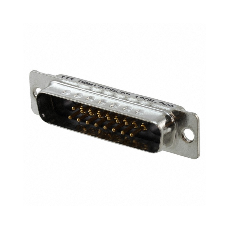 1 pcs : DBM-17W2P-K87 - CONN D-SUB PLUG 17POS PNL MNT
