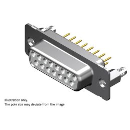 1 pcs : 1731090626 - FCT DSUB STR PC RCPT 25 PN W/SNA