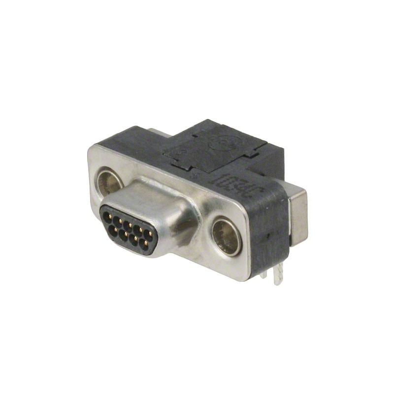 1 pcs : 0836119016 - CONN MICRO-D PLUG 9POS R/A SLDR