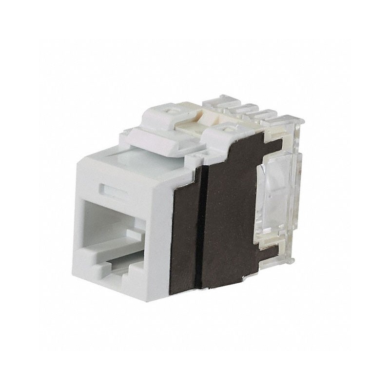 1 pcs : NK6X88MWH-Q - NETKEY CAT6A PUNCHDOWN JACK MODU