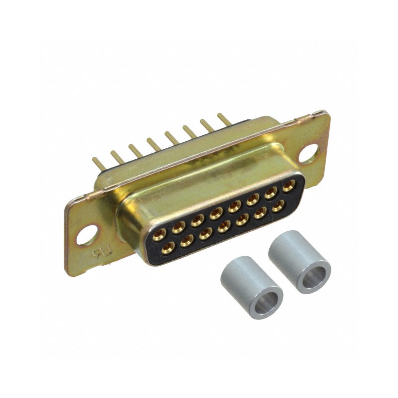 1 pcs : 1757830-2 - CONN D-SUB RCPT 15POS VERT SLDR