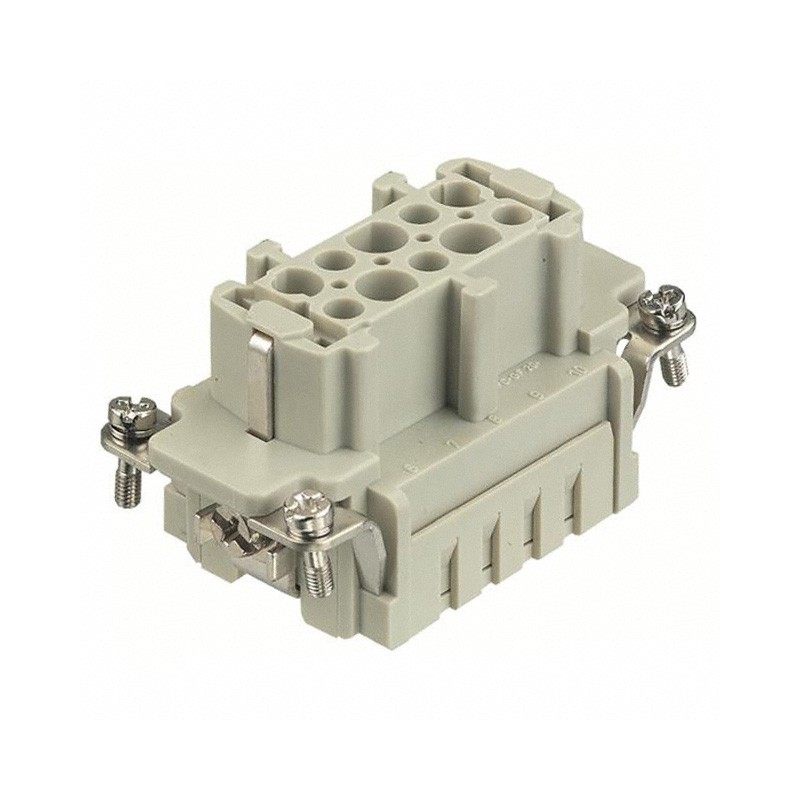 1 pcs : 09330102702 - INSERT FEMALE 10POS+1GND CRIMP