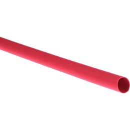 5 pcs - RS PRO Heat Shrink Tubing, Red 6.4mm Sleeve Dia. x 1.2m Length 2:1 Ratio
