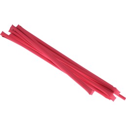 5 pcs - RS PRO Heat Shrink Tubing, Red 6.4mm Sleeve Dia. x 1.2m Length 2:1 Ratio