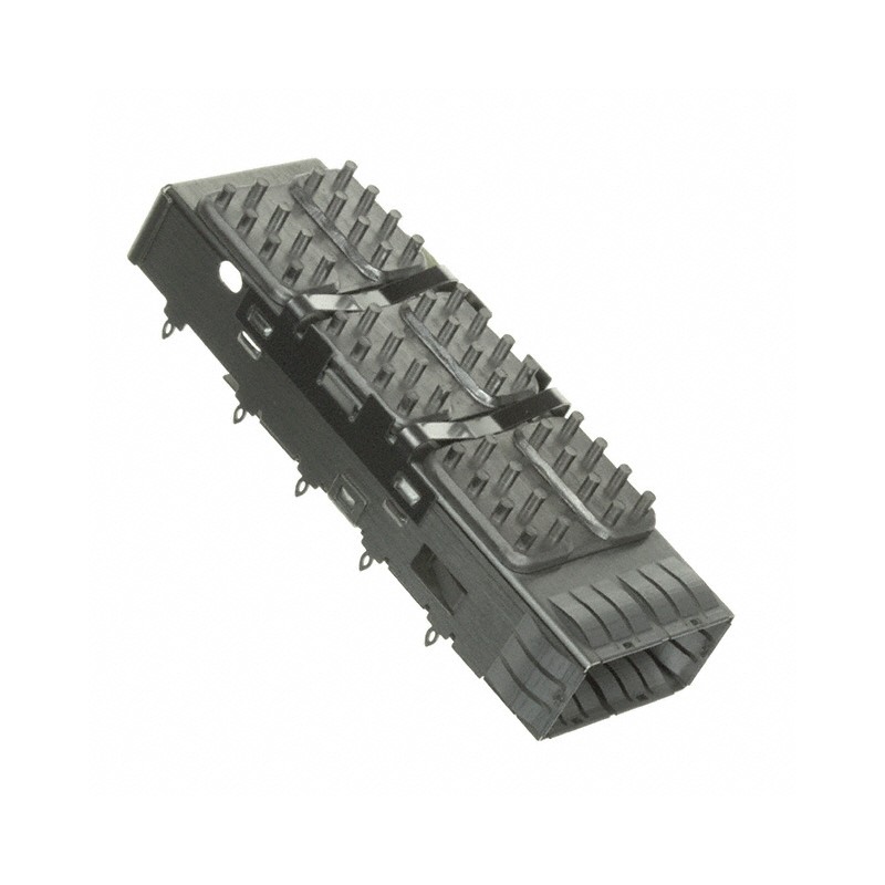 1 pcs : 1888631-1 - CONN QSFP+ CAGE W/HSINK PRESS RA