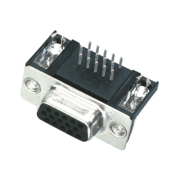 1 pcs : 09564525613 - CONN D-SUB HD RCPT 62P R/A SLDR