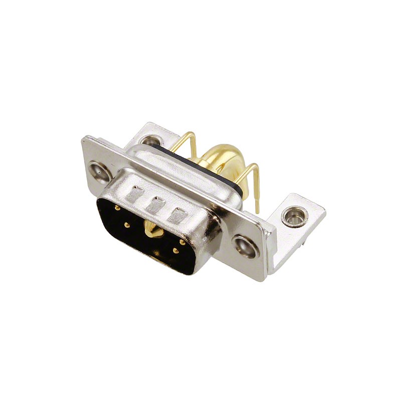 1 pcs : 684S5W1103L461 - CONN D-SUB PLUG 5POS R/A SLDR