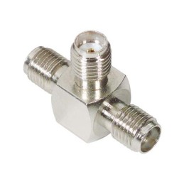 1 pcs : BA18 - ADAPTOR TEE SMA F/F/F