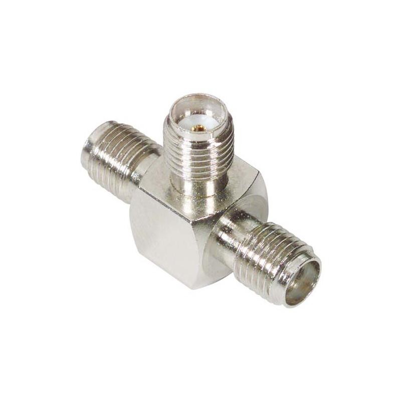 1 pcs : BA18 - ADAPTOR TEE SMA F/F/F