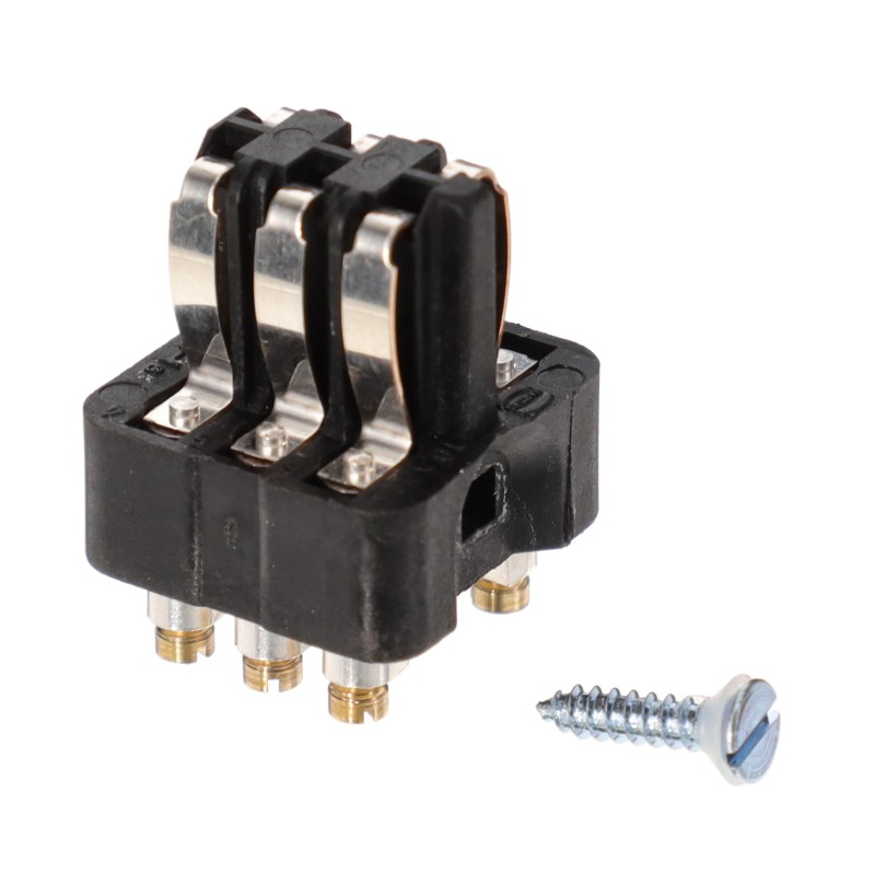 1 pcs : 09700062817 - INSERT FEMALE 6POS SCREW