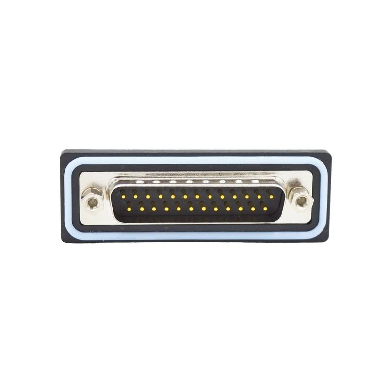 1 pcs : SDF-R25-113L461 - CONN D-SUB PLUG 25POS R/A SLDR