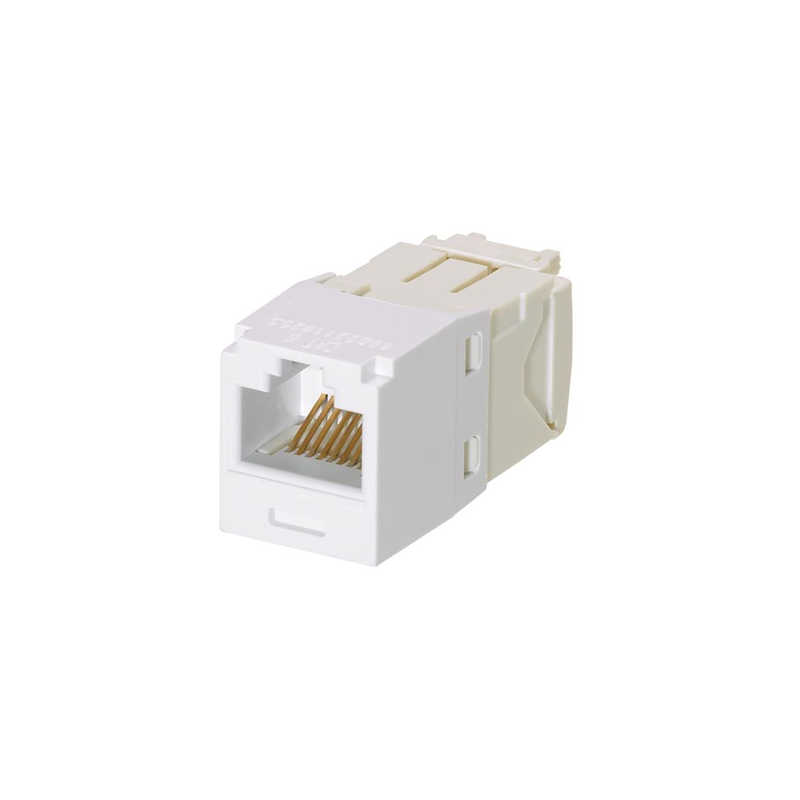 1 pcs : CJ688TGWH-C - MINI-COM MODULE, CAT 6, UTP, 8 P