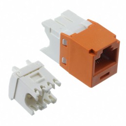 1 pcs : CJ688TGOR-24 - CATEGORY 6, RJ45, 8-POSITION, 8-