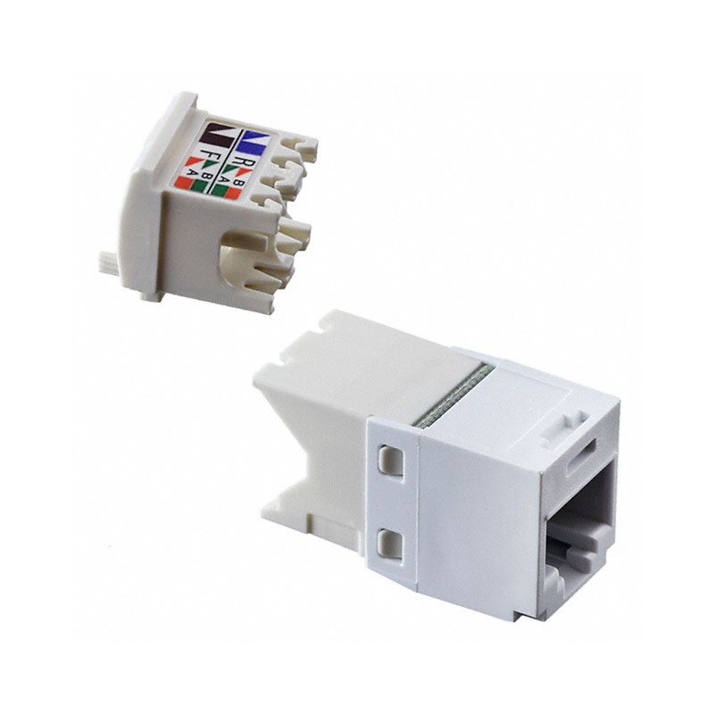 1 pcs : CJ688TGWH-24 - CATEGORY 6, RJ45, 8-POSITION, 8-