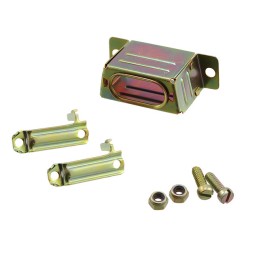 1 pcs : DA24658 - CONN BACKSHELL 15POS 180DEG