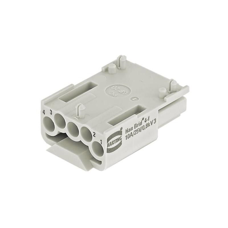 1 pcs : 09120043101 - MODULE FEMALE 4POS CRIMP