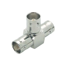 1 pcs : BA019 - ADAPTOR TEE 75 OHM BNC F/F/F