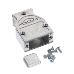 1 pcs : 975M009-030R121 - CONN BACKSHELL 9P 60/180DEG SHLD