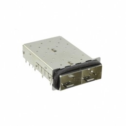 1 pcs : 2057555-1 - CONN SFP+ CAGE 1X2 PRESS-FIT R/A