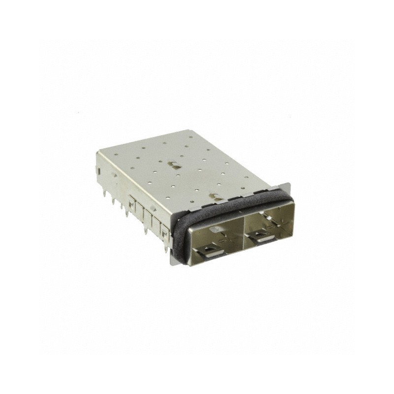 1 pcs : 2057555-1 - CONN SFP+ CAGE 1X2 PRESS-FIT R/A