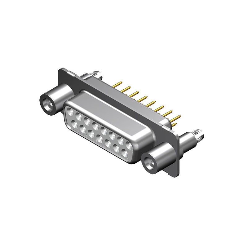 1 pcs : 1731091321 - FCT DSUB STR PC RCPT 15 PN W/CLI