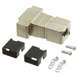 1 pcs : 1727040106 - CONN BACKSHELL 9POS 180DEG SHLD