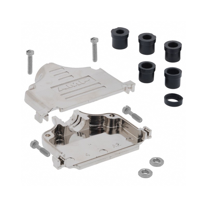 1 pcs : 5748677-4 - CONN BACKSHELL 37POS 180DEG SHLD