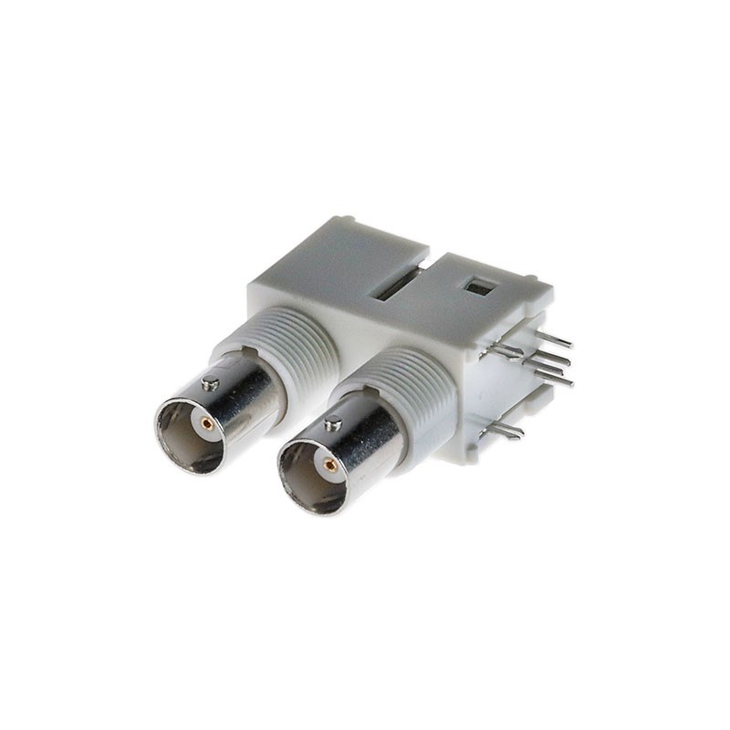 1 pcs : 364A2595 - CONN BNC JACK R/A 50 OHM PCB