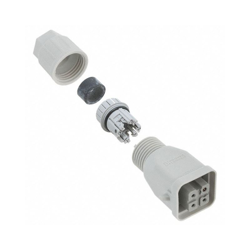 1 pcs : 1641510 - CONN ASSY TOP ENTRY 3+GND SZD7